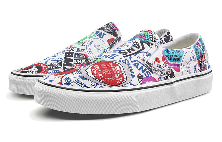 Vans Classic Slip-On 'Sticker Mash Up' VN0A38F7VFV