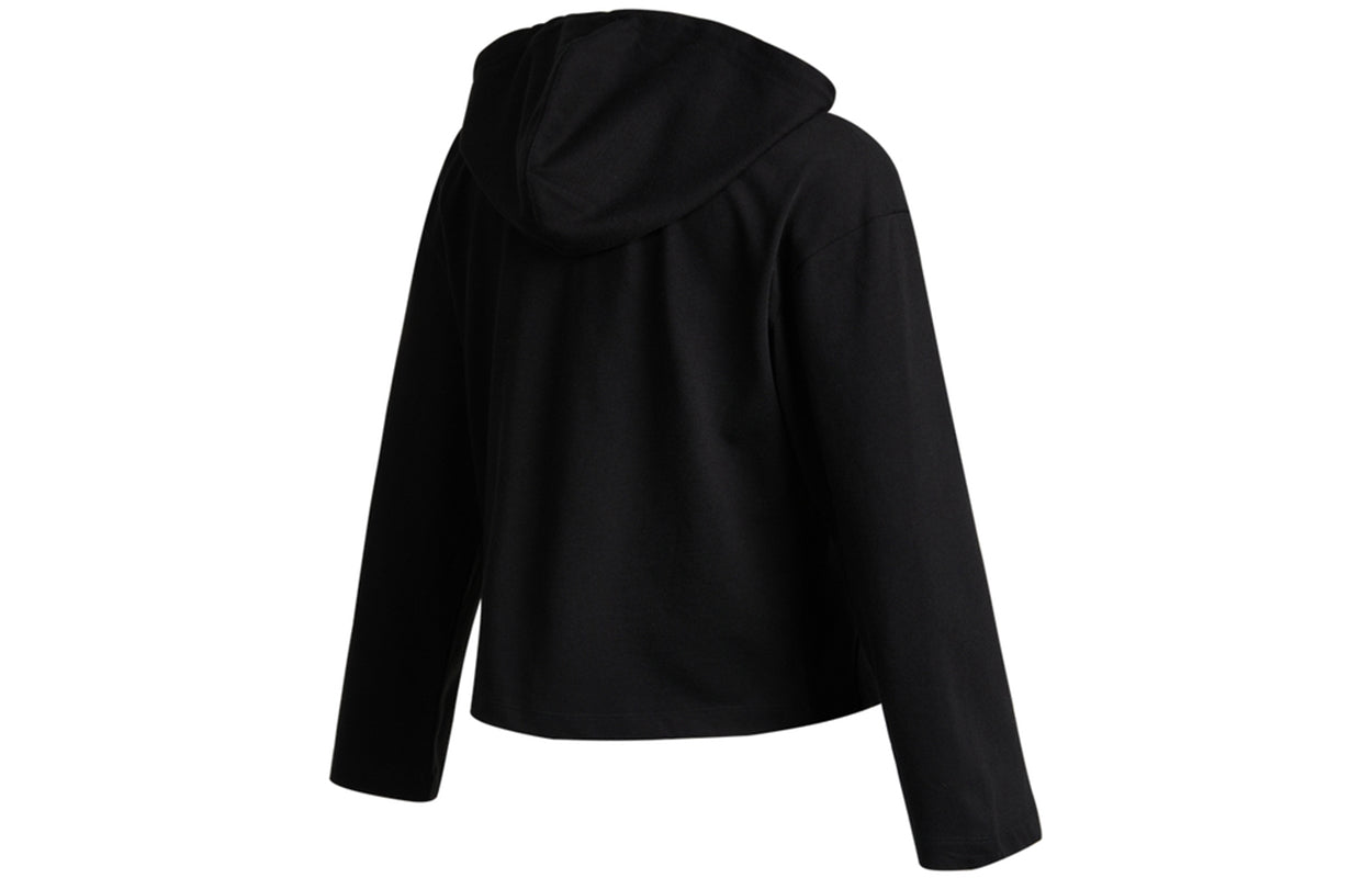 (WMNS) Nike Sportswear Jsy Fz Hoodie Jacket Black CJ3753-011