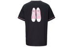 (WMNS) Converse Loose Printing Round Neck Short Sleeve Black 10020855001