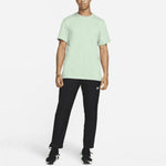 Men's Nike Dri-FIT Logo Solid Color Training Sports Short Sleeve Malachite Green T-Shirt DM6669-308