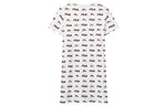 (WMNS) FILA Sports Full Print Knit T-Shirt F11W028323F-WT
