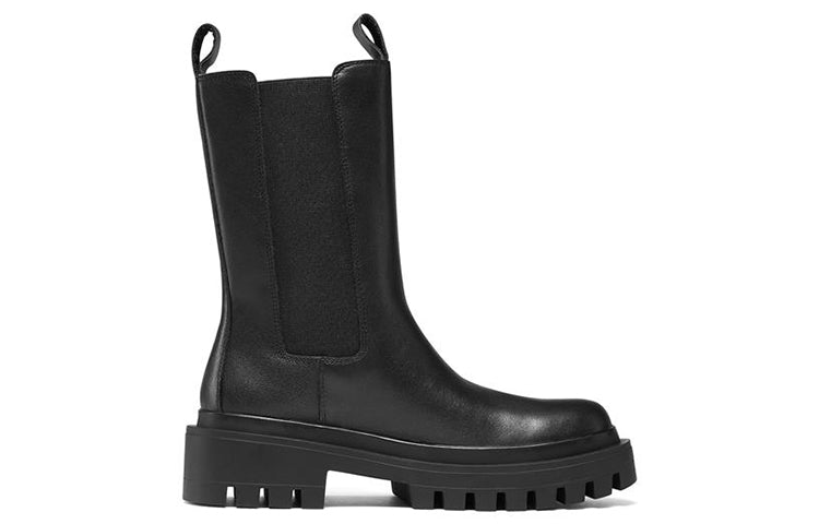 (WMNS) Skechers Low Notch Boots 'Black' 167345-BBK