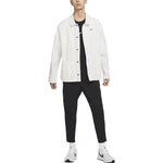 Men's Nike Solid Color Logo Printing Jacket White DQ5185-030