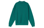 adidas x PALACE Crossover Logo Printing Round Neck Long Sleeves Green HK2135