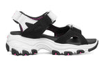 Skechers D'lites Sandal K Black/White 664133L-BKW