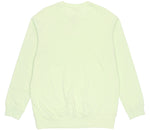 Men's adidas Fv Swt Cotton Sports Round Neck Pullover Acid Green HE4352