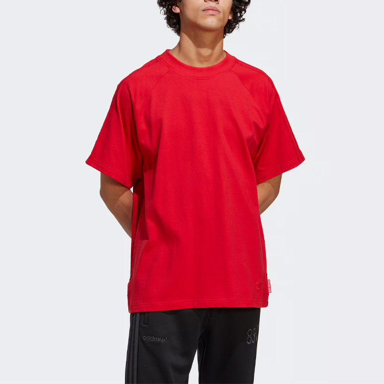 adidas Blue Version Essentials Tee 'Better Scarlet' IA2445