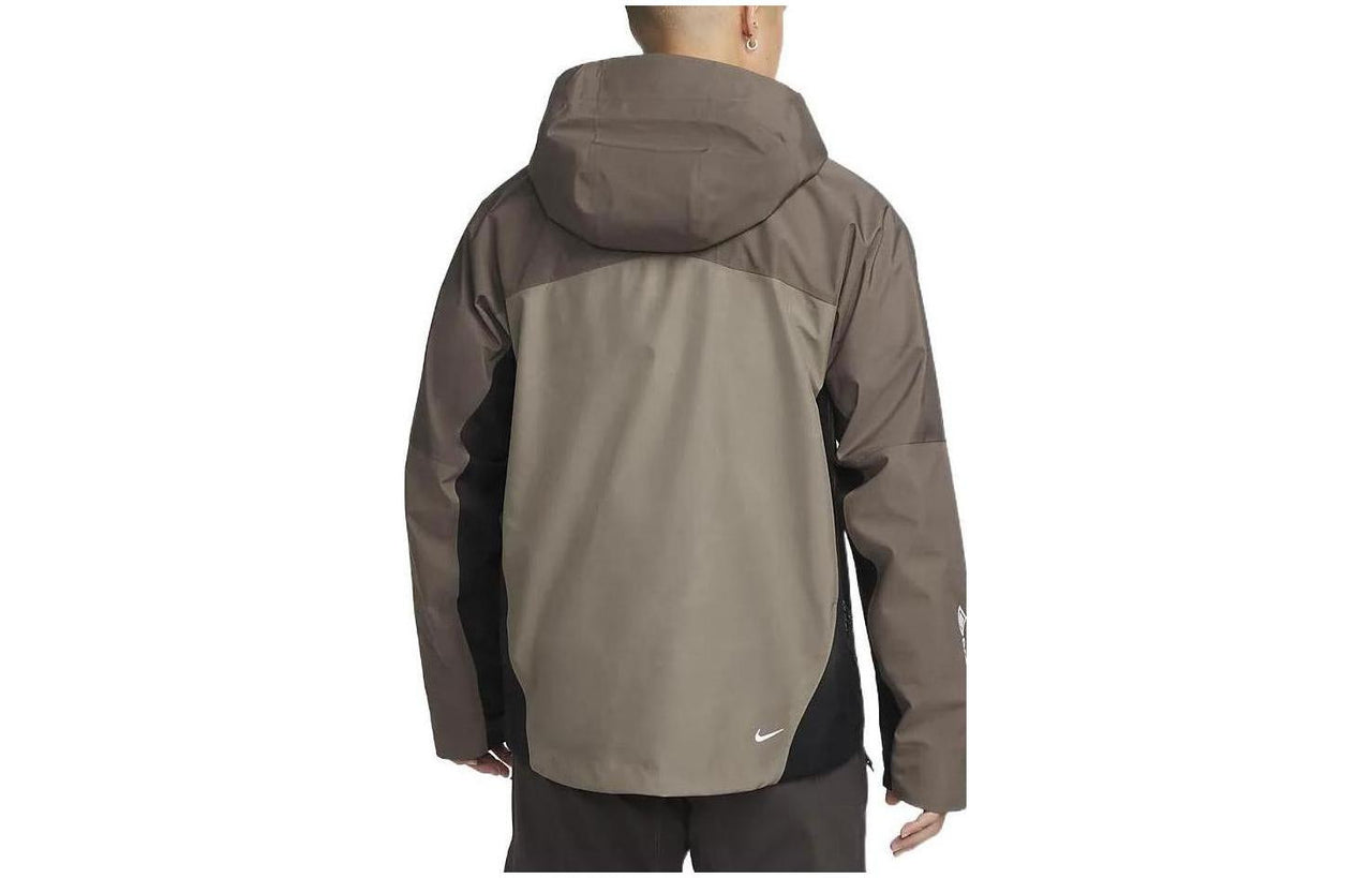 Nike ACG hooded zipped jacket 'Brown Grey' DQ5772-004