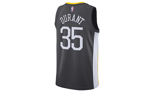 Nike NBA Kevin Durant Statement Edition Swingman Jersey 'Black Yellow' 877205-061