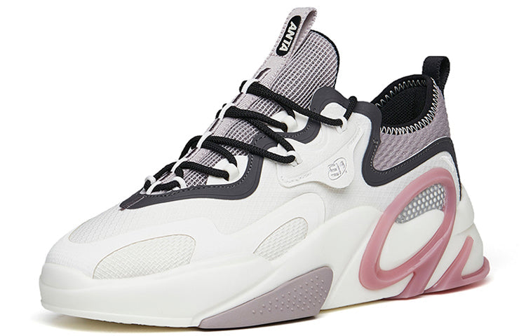 (WMNS) ANTA AT91 'White Pink Mauve' 122218072-3