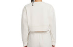 (WMNS) Nike Therma Icon Clash Short Long Sleeves Training Pullover Gold Color Hoodie CU6094-104