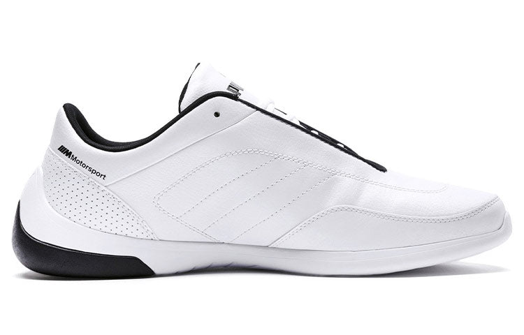 PUMA Bmw M Motorsport Kart Cat III Low Top Running Shoes White/Black 306218-02