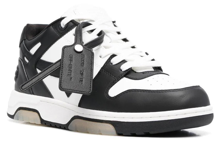(WMNS) Off-White Out Of Office Low-Top Sneaker 'Black White' OWIA259C99LEA0011001
