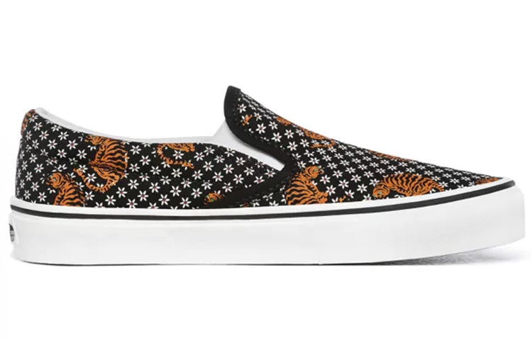 Vans Classic Slip-On 'Black White Yellow' VN0A4U3819M