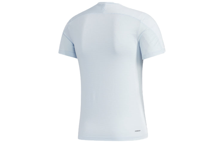 adidas Training Sports Short Sleeve Tee 'Light Sky Blue' GM5067