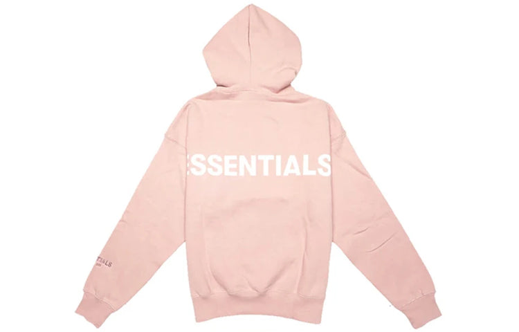Fear of God Essentials FW19 Alphabet Logo Hoodie 'Blush Pink' FOG-FW19-57