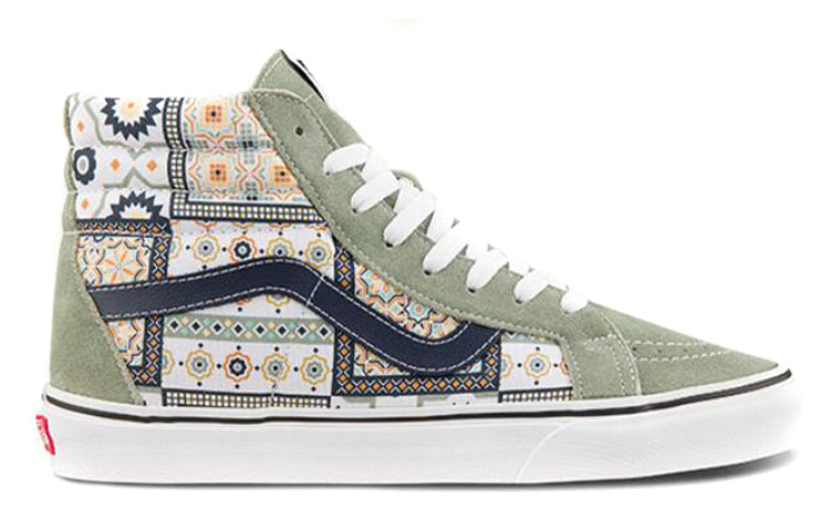 Vans Unisex SK8-Hi Sneakers Green Gray VN0A4BV8688