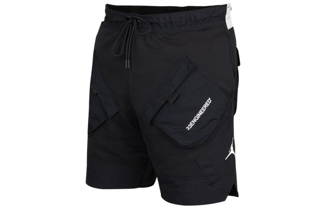 Air Jordan Athleisure Casual Sports Breathable Cargo Shorts Black DA7203-010