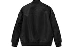 FILA Casual Woven Baseball Collar Jacket For Men Black F11M118751F-BK