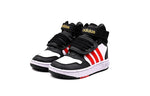(TD) adidas Hoops Mid I Shoes 'Black White Vivid Red' HR0229