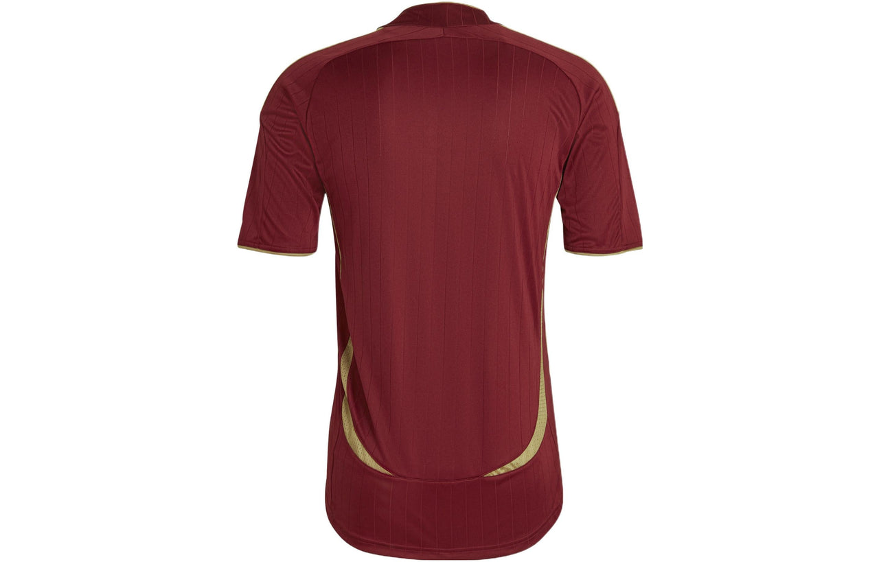 adidas Round Neck Alphabet Printing Short Sleeve Red H35891