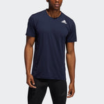 adidas TF Turf Ss Ftd Training Sports Elastic Short Sleeve Blue GL9881