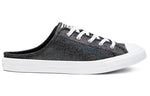 (WMNS) Converse Chuck Taylor All Star Dainty Mule Metal Black Pedal Casual Canvas Shoes 568811C