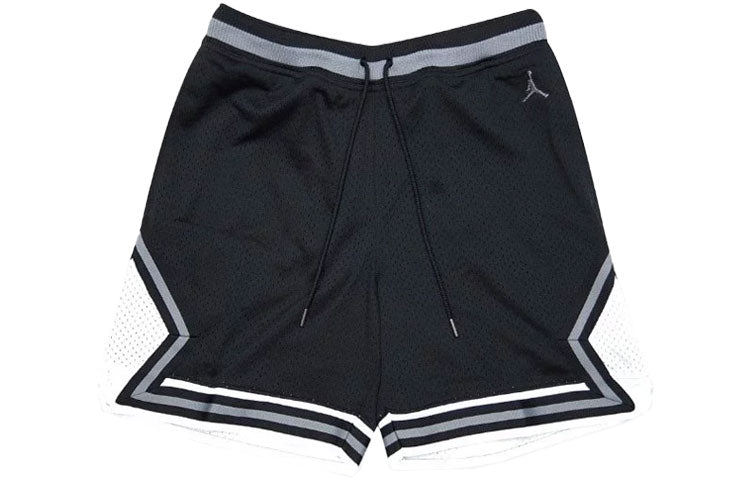 Air Jordan Essential Statement Splicing Stripe Basketball Sports Short Pant Men's Black DC3195-010