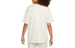 Men's Nike Solid Color Logo Printing Round Neck Short Sleeve Bright Yellow T-Shirt DM6709-104