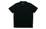 adidas Fab Logo Applique Sports Breathable Short-sleeve Polo Shirt Men Black CV8322