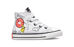 Peanuts x Converse Chuck Taylor All Star 'White Black Red' A01868C