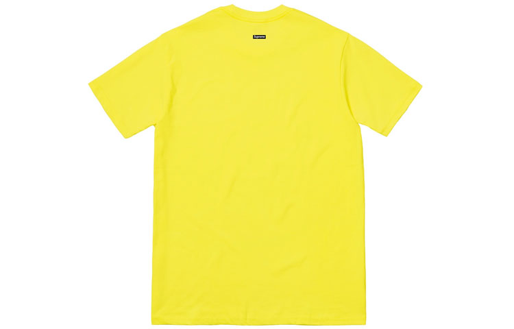 Supreme FW18 Marvin Gaye Tee Yellow Character Printing Short Sleeve Unisex SUP-FW18-1175