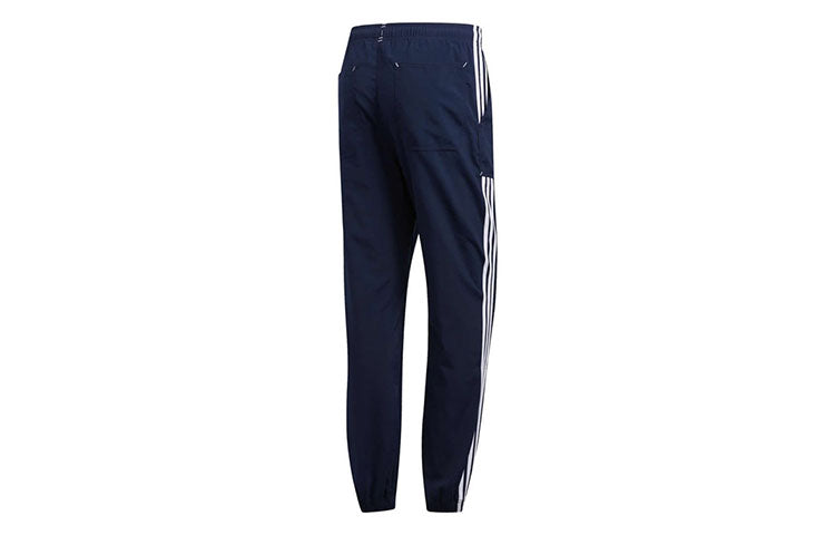 adidas originals Asw Workwear Splicing Contrasting Colors Cargo Long Pants Navy Blue ED6251