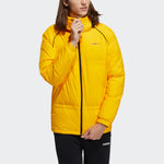 adidas neo M Cb Down Casual Stay Warm Sports hooded down Jacket Yellow HF0503