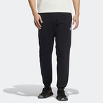 Men's adidas originals SS22 Logo Solid Color Breathable Casual Sports Pants/Trousers/Joggers Black HM8025