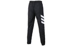 Men's adidas Stripe Color Block Logo Printing Bundle Feet Sports Pants/Trousers/Joggers Autumn Black CE7518