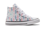 Converse Chuck Taylor All Star Sneakers K White/Blue/Pink 372871C