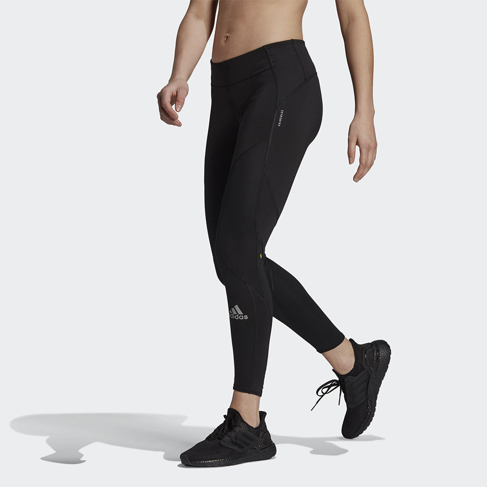 (WMNS) adidas Fast Running Primeblue Sports Training Running High Waist Elastic Fitness Pants For Black GH6850