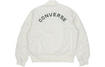 Converse SS22 Logo Loose Sports Retro aviator Jacket Couple Style White 10024169-A01
