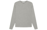 Fear of God Essentials SS21 Thermal Henley Long Sleeve Dark Heather Oatmeal FOG-SS21-620
