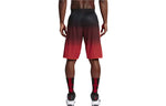 Men's Air Jordan Contrasting Colors Gradient Straight Sports Basketball Shorts Red 'Light Crimson Black' 800921-696
