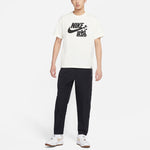 Men's Nike Logo Flowers Printing Casual Sports Short Sleeve White T-Shirt DQ1009-133