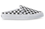 Vans Classic Slip-on Plaid Unisex White/Black VN0A4P3U5GU