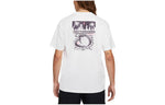 Nike Back Cartoon Printing Round Neck Casual Short Sleeve White DR1240-100