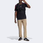 adidas originals Sprt 3 Stripe Tee Men's Black GN2423