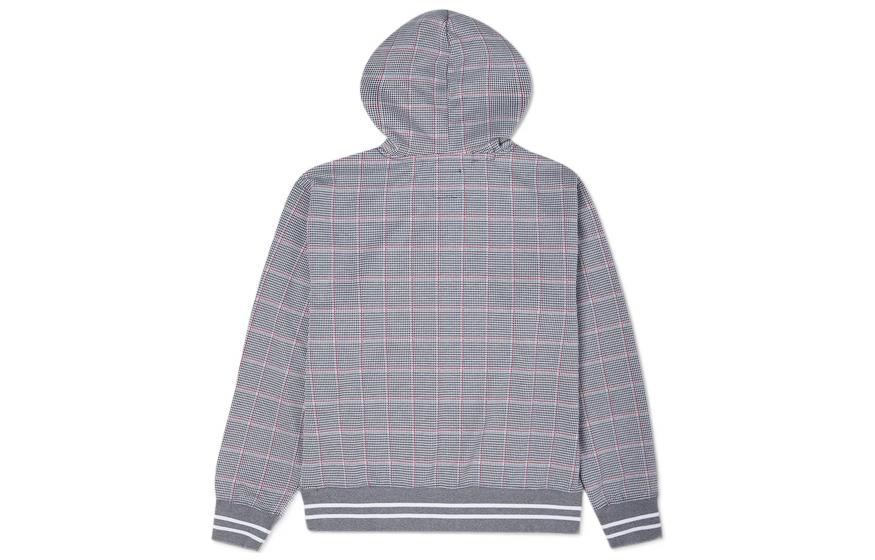 Converse x Todd Snyder Crossover Series Plaid Po Sports Pullover Couple Style Gray 10023349-432