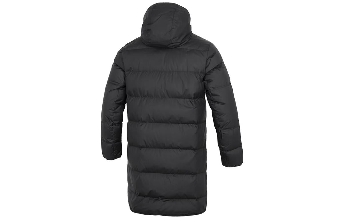 Nike Hooded Puffer Long Coat 'Black' DV1134-010