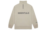 Fear of God Essentials FW20 Half Zip Sweatshirt 'Olive' FOG-FW20-200