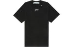 Off-White Painting Arrow Printing Short Sleeve Black OMAA038G20JER0031088