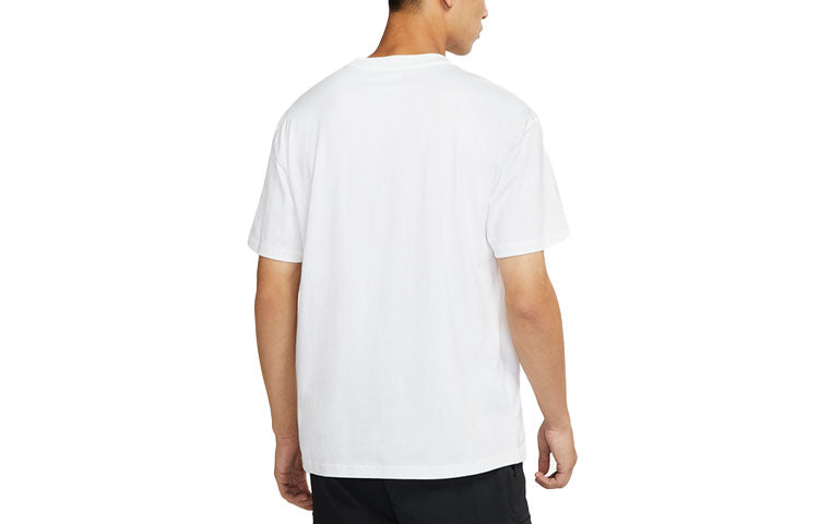 Nike SB Cartoon Pattern Printing Casual Round Neck Short Sleeve White DM2244-100